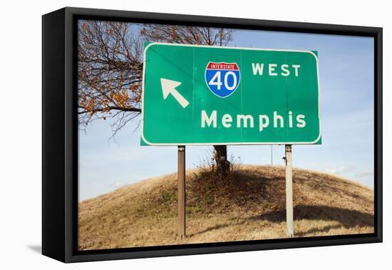 Route 40 to Memphis-Joseph Sohm-Framed Premier Image Canvas