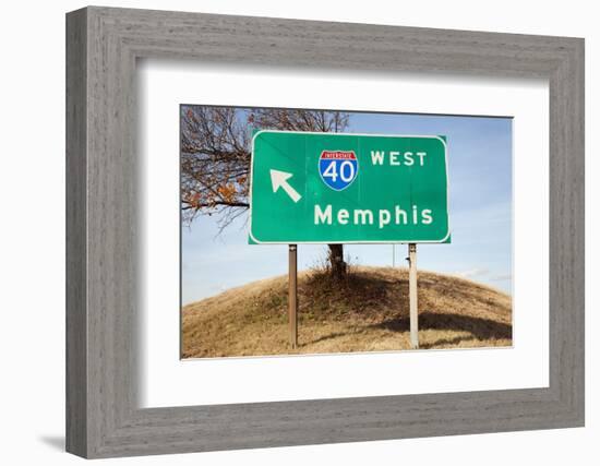 Route 40 to Memphis-Joseph Sohm-Framed Photographic Print