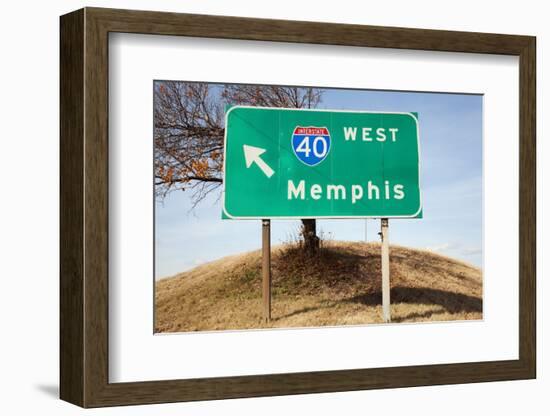 Route 40 to Memphis-Joseph Sohm-Framed Photographic Print