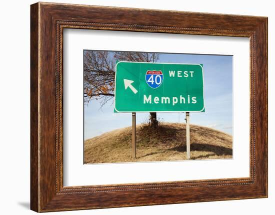 Route 40 to Memphis-Joseph Sohm-Framed Photographic Print