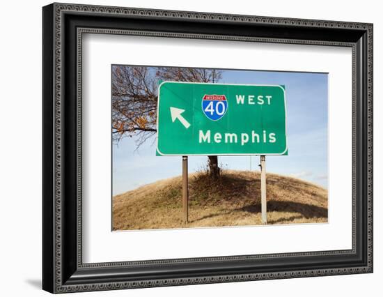 Route 40 to Memphis-Joseph Sohm-Framed Photographic Print