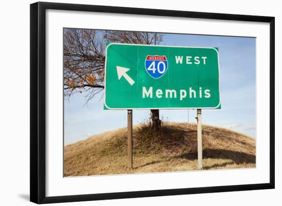 Route 40 to Memphis-Joseph Sohm-Framed Photographic Print