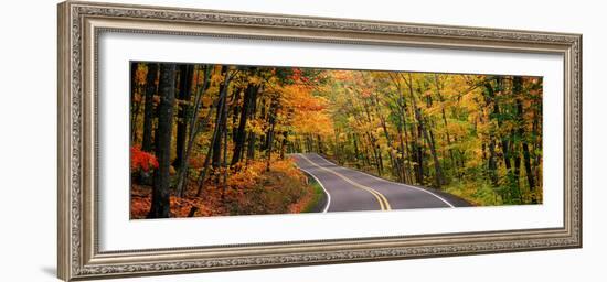 Route 41 Keweenaw Peninsula Nr Copper Harbor Mi USA-null-Framed Photographic Print