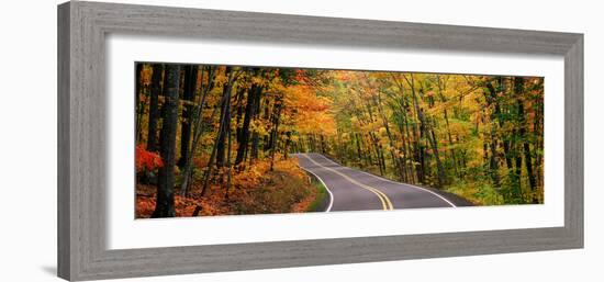 Route 41 Keweenaw Peninsula Nr Copper Harbor Mi USA-null-Framed Photographic Print