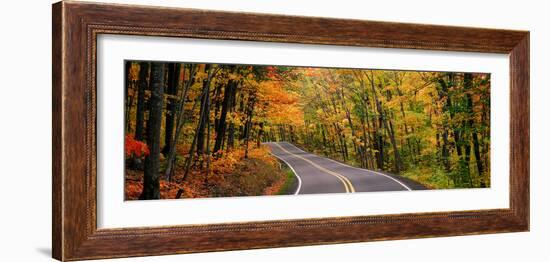 Route 41 Keweenaw Peninsula Nr Copper Harbor Mi USA-null-Framed Photographic Print