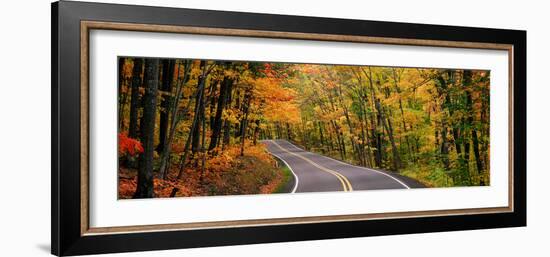 Route 41 Keweenaw Peninsula Nr Copper Harbor Mi USA-null-Framed Photographic Print