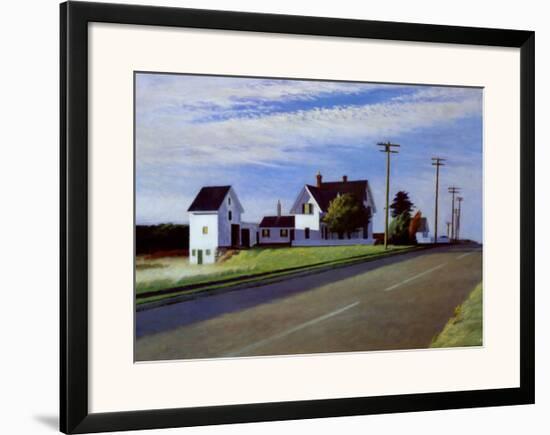 Route 6, Eastham-Edward Hopper-Framed Art Print