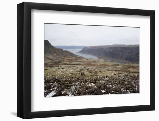 Route 60, View on Geirpjofsfjšrdur, Westfjords, West Iceland-Julia Wellner-Framed Photographic Print