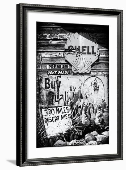 Route 66 - advertising - Arizona - United States-Philippe Hugonnard-Framed Photographic Print