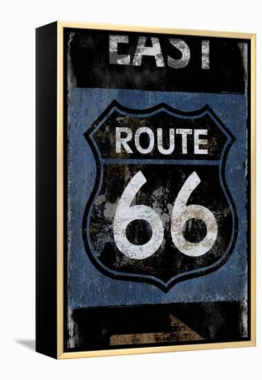 Route 66 East-Luke Wilson-Framed Stretched Canvas