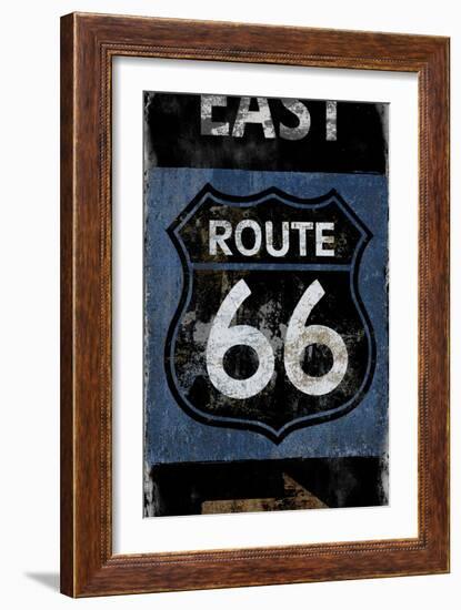 Route 66 East-Luke Wilson-Framed Art Print