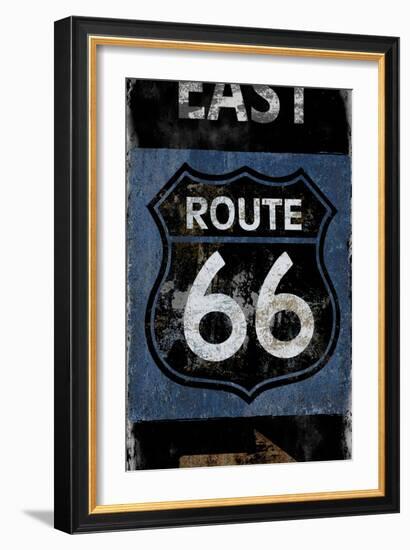 Route 66 East-Luke Wilson-Framed Art Print