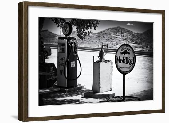 Route 66 - Gas Station - Arizona - United States-Philippe Hugonnard-Framed Photographic Print