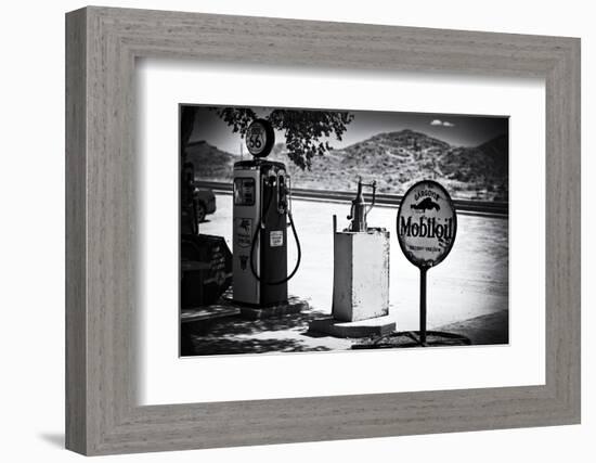 Route 66 - Gas Station - Arizona - United States-Philippe Hugonnard-Framed Photographic Print