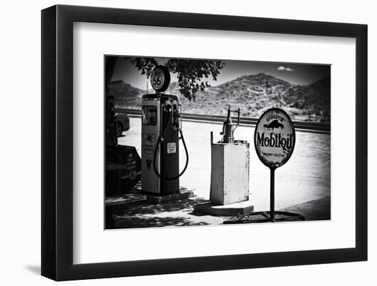 Route 66 - Gas Station - Arizona - United States-Philippe Hugonnard-Framed Photographic Print