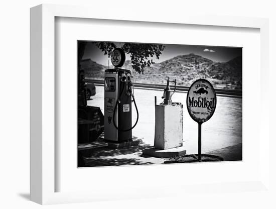 Route 66 - Gas Station - Arizona - United States-Philippe Hugonnard-Framed Photographic Print