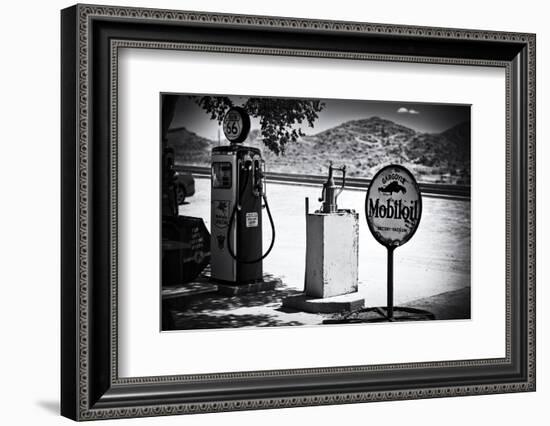 Route 66 - Gas Station - Arizona - United States-Philippe Hugonnard-Framed Photographic Print