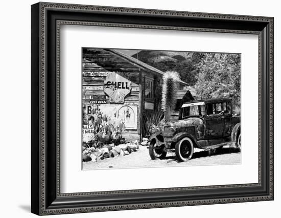 Route 66 - Gas Station - Arizona - United States-Philippe Hugonnard-Framed Photographic Print