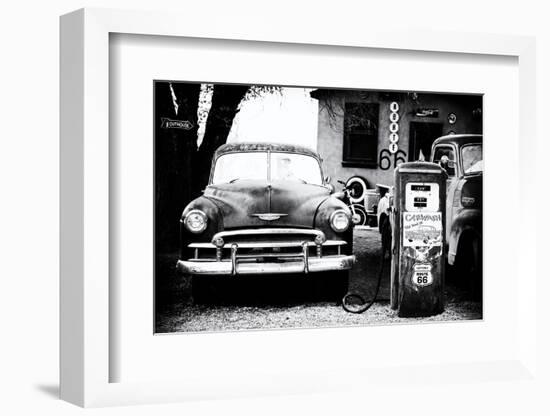 Route 66 - Gas Station - Arizona - United States-Philippe Hugonnard-Framed Photographic Print