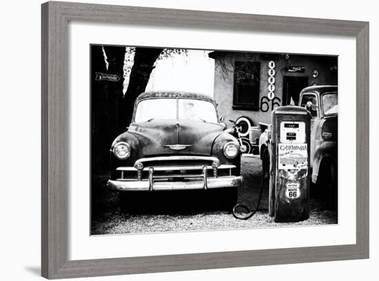 Route 66 - Gas Station - Arizona - United States-Philippe Hugonnard-Framed Photographic Print