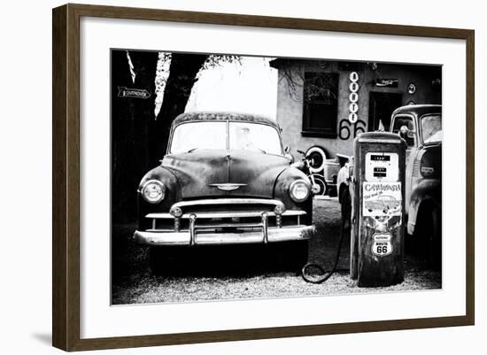 Route 66 - Gas Station - Arizona - United States-Philippe Hugonnard-Framed Photographic Print