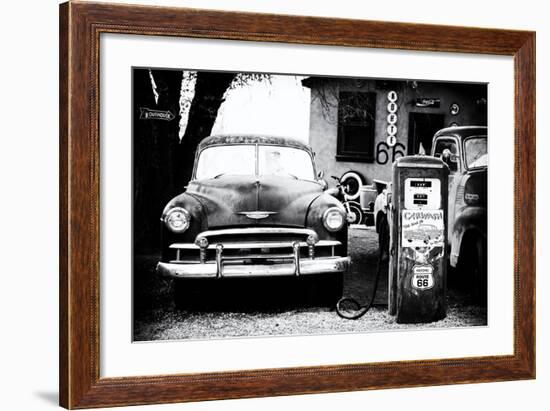 Route 66 - Gas Station - Arizona - United States-Philippe Hugonnard-Framed Photographic Print