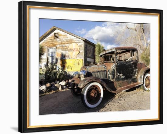 Route 66, Hackberry, Arizona, USA-Julian McRoberts-Framed Photographic Print