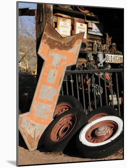 Route 66, Hackberry, Arizona, USA-Julian McRoberts-Mounted Photographic Print