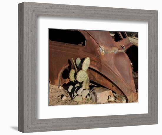 Route 66, Hackberry, Arizona, USA-Julian McRoberts-Framed Photographic Print