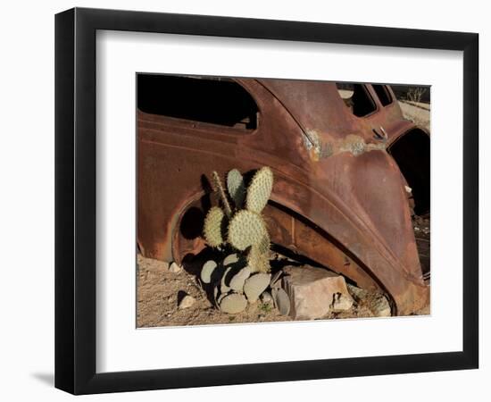 Route 66, Hackberry, Arizona, USA-Julian McRoberts-Framed Photographic Print