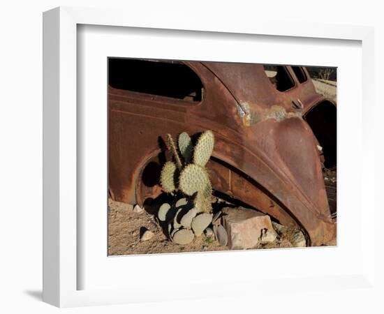 Route 66, Hackberry, Arizona, USA-Julian McRoberts-Framed Photographic Print