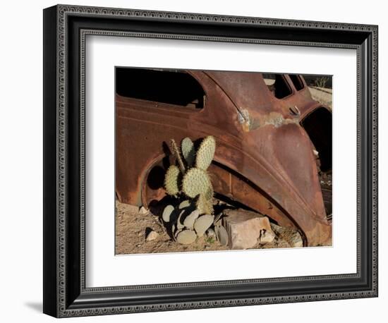 Route 66, Hackberry, Arizona, USA-Julian McRoberts-Framed Photographic Print