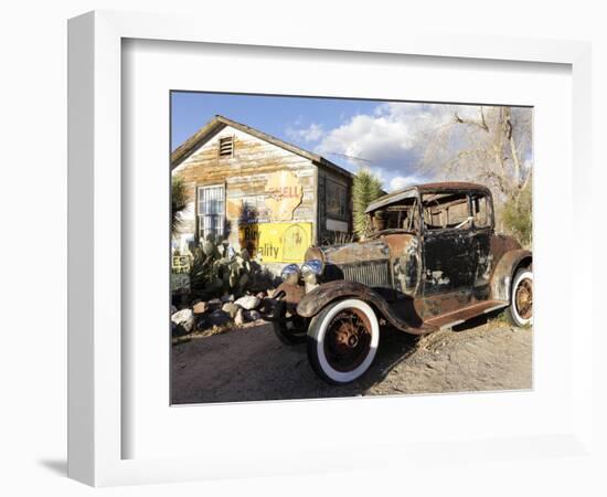 Route 66, Hackberry, Arizona, USA-Julian McRoberts-Framed Photographic Print