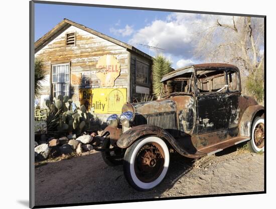 Route 66, Hackberry, Arizona, USA-Julian McRoberts-Mounted Photographic Print