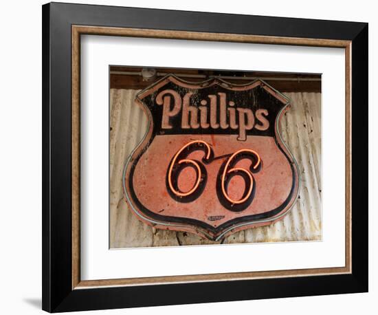 Route 66, Hackberry, Arizona, USA-Julian McRoberts-Framed Photographic Print