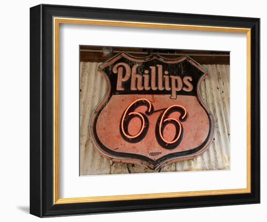 Route 66, Hackberry, Arizona, USA-Julian McRoberts-Framed Photographic Print