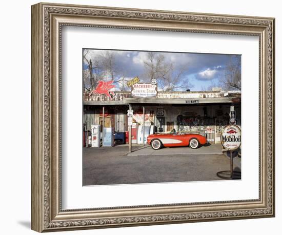 Route 66, Hackberry, Arizona, USA-Julian McRoberts-Framed Photographic Print