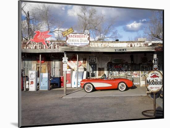 Route 66, Hackberry, Arizona, USA-Julian McRoberts-Mounted Photographic Print