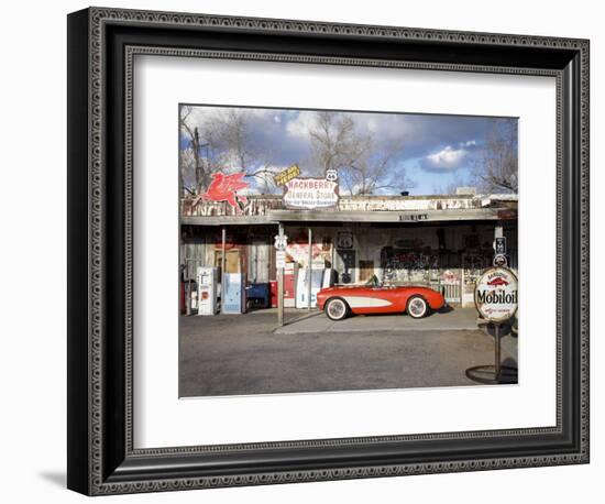 Route 66, Hackberry, Arizona, USA-Julian McRoberts-Framed Photographic Print