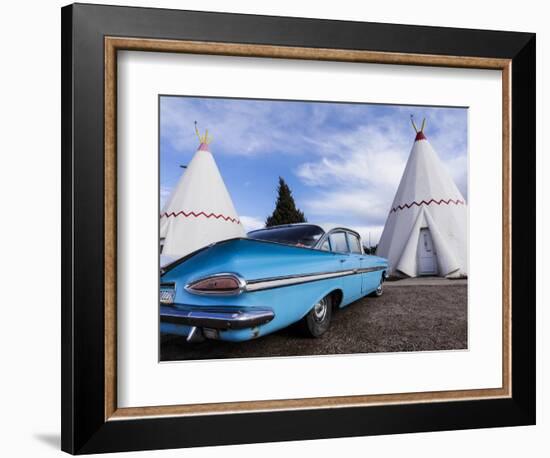 Route 66, Holbrook, Arizona, USA-Julian McRoberts-Framed Photographic Print