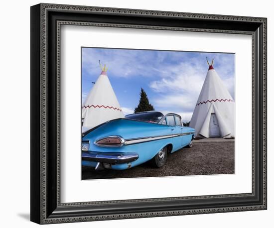 Route 66, Holbrook, Arizona, USA-Julian McRoberts-Framed Photographic Print