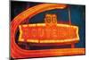 Route 66 Neon Sign - Lantern Press Photography-Lantern Press-Mounted Photographic Print