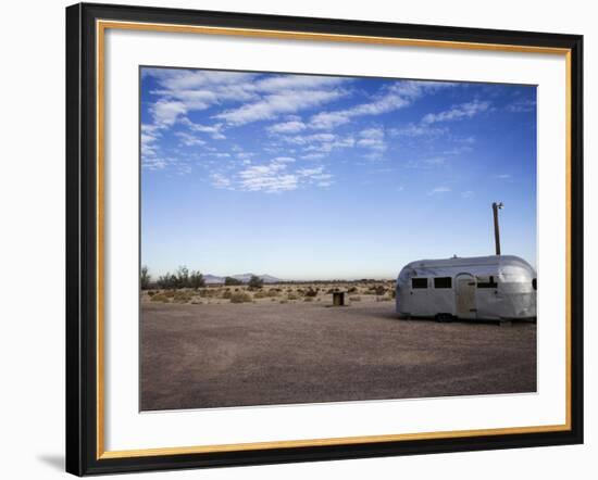 Route 66, Newberry Springs, California, USA-Julian McRoberts-Framed Photographic Print