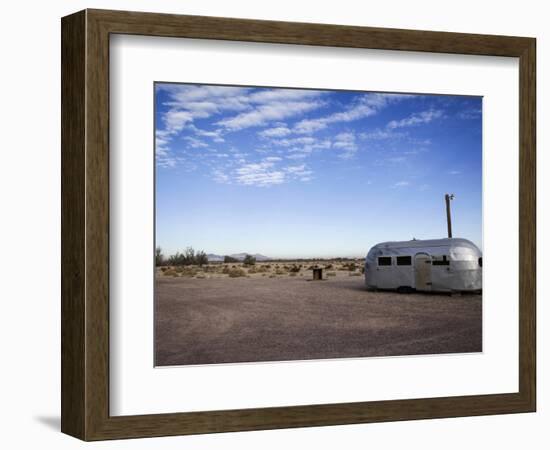 Route 66, Newberry Springs, California, USA-Julian McRoberts-Framed Photographic Print