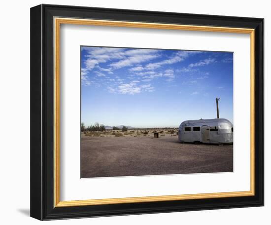 Route 66, Newberry Springs, California, USA-Julian McRoberts-Framed Photographic Print