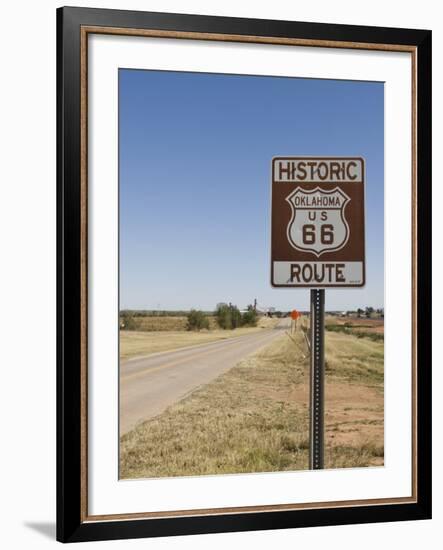 Route 66, Oklahoma, United States of America, North America-Snell Michael-Framed Photographic Print