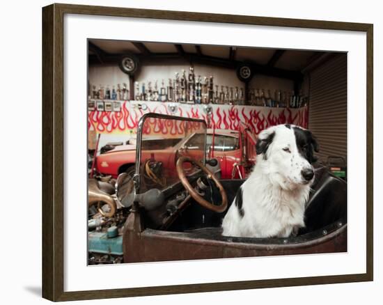 Route 66, Prewitt, New Mexico, USA-Julian McRoberts-Framed Photographic Print