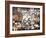 Route 66 Puzzle-Sheldon Lewis-Framed Art Print