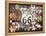 Route 66 Puzzle-Sheldon Lewis-Framed Stretched Canvas