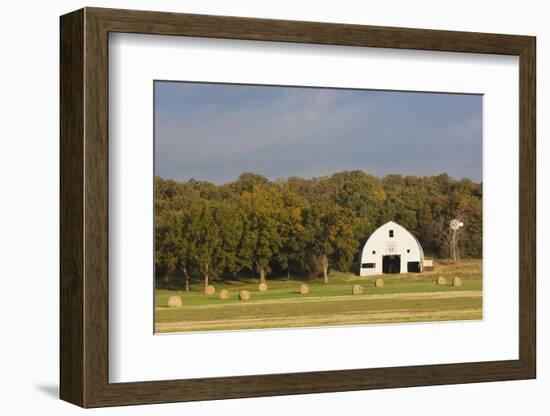 Route 66 Rock of Ages Farm, Arcadia, Oklahoma, USA-Walter Bibikow-Framed Photographic Print